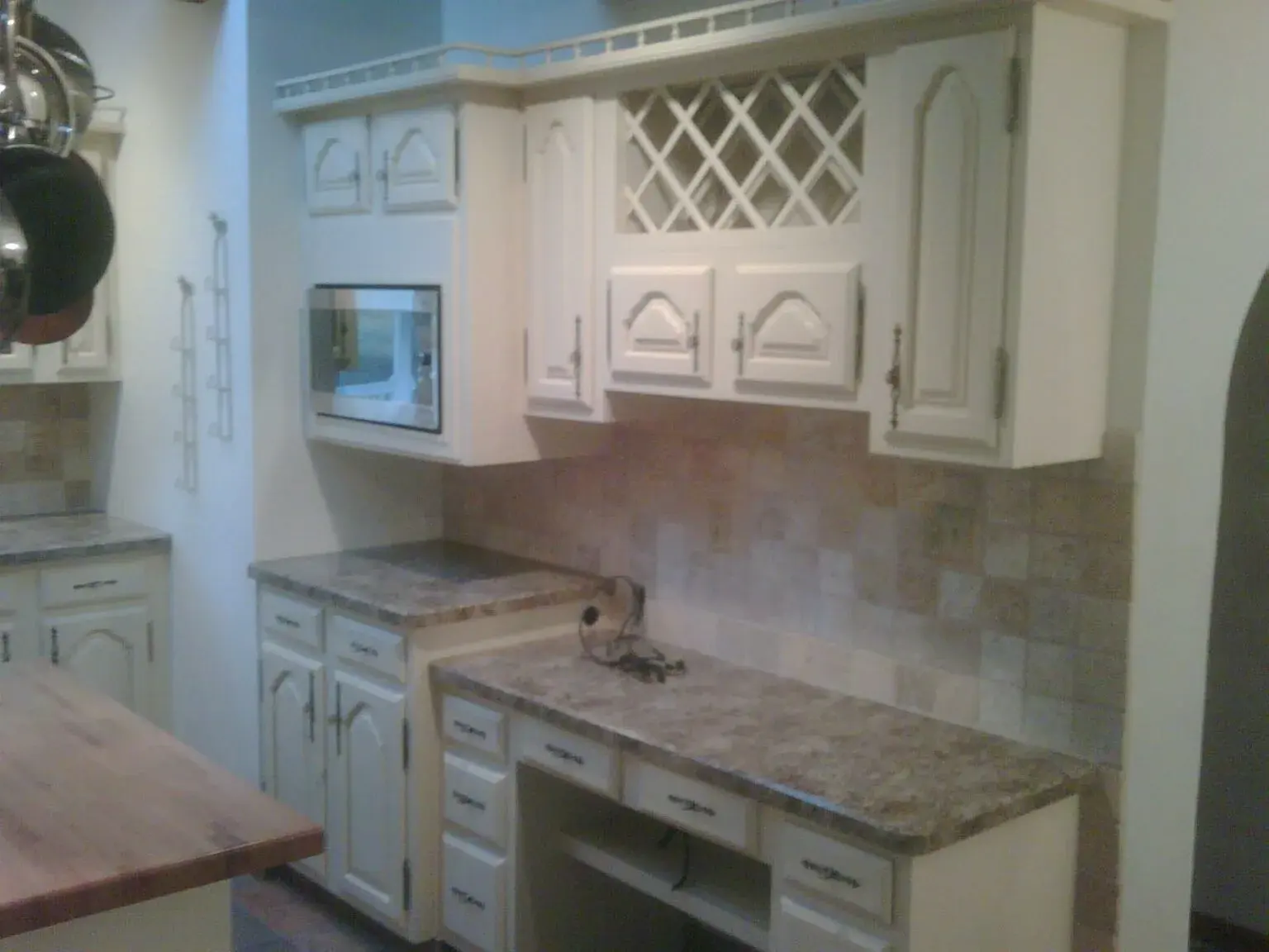 Beautifully upgraded kitchen cabinets and walls Gagnon Painting & Decorating, Southington